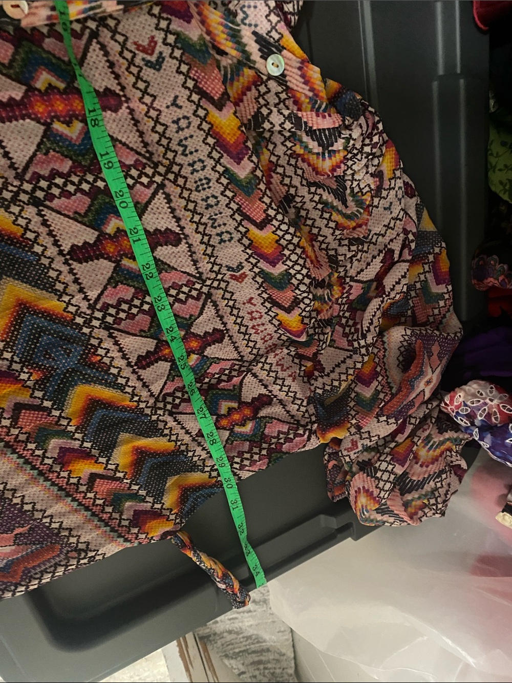 FARM Rio Multicolor Geometric Maxi Dress - Picture 7 of 7